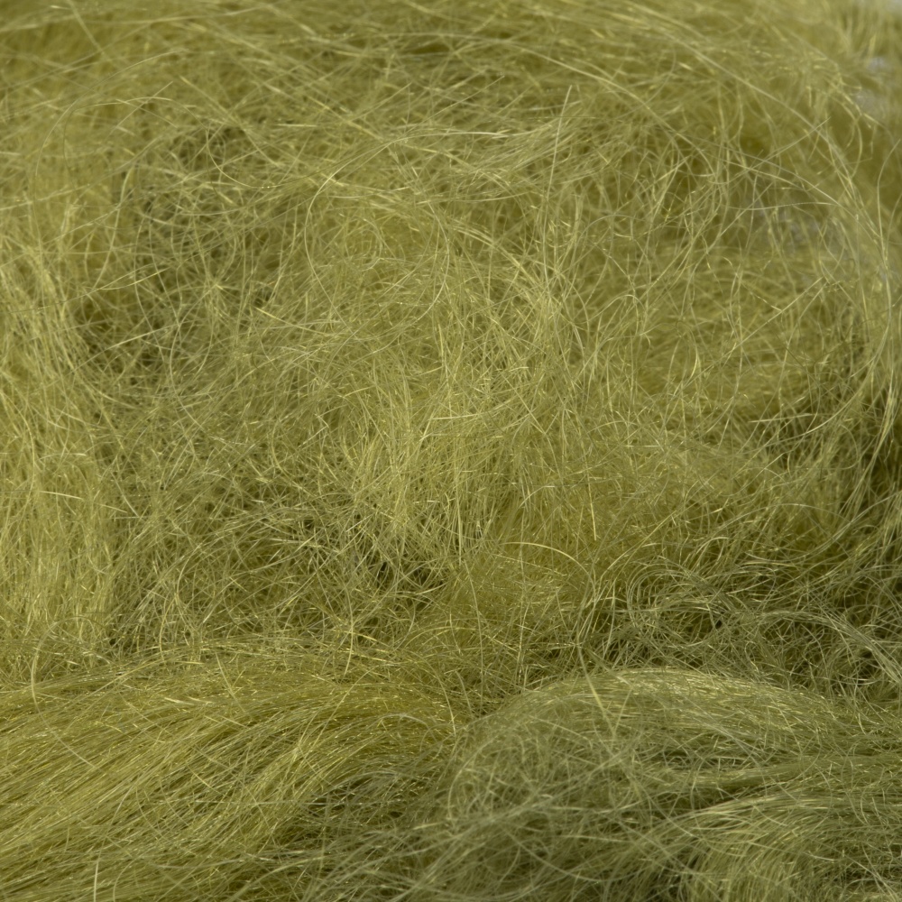 Semperfli Semperseal Subs Medium Olive Fly Tying Materials Vibrant, Transluscent Seals Fur Substitute